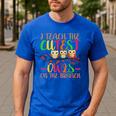 I Teach The Cutest Owls Christmas Or Teachers Day Men's Casual T-Shirt Royal Blue I Teach The Cutest Owls Christmas Or Teachers Day Men's Casual T-Shirt Royal Blue