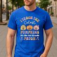 I Teach The Cutest Pumpkins In The Patch 1st Grade Teacher For Men Women Kids Men's Casual T-Shirt Royal Blue I Teach The Cutest Pumpkins In The Patch 1st Grade Teacher For Men Women Kids Men's Casual T-Shirt Royal Blue