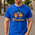 I Teach The Cutest Pumpkins In The Patch Halloween Teacher For Men Women Kids Men's Casual T-Shirt Royal Blue I Teach The Cutest Pumpkins In The Patch Halloween Teacher For Men Women Kids Men's Casual T-Shirt Royal Blue