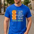 I Teach The Cutest Pumpkins In The Patch Infant Teacher Men's Casual T-Shirt Royal Blue I Teach The Cutest Pumpkins In The Patch Infant Teacher Men's Casual T-Shirt Royal Blue