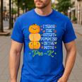I Teach Cutest Pumpkins In Patch Thanksgiving Teacher Pre-K For Men Women Men's Casual T-Shirt Royal Blue I Teach Cutest Pumpkins In Patch Thanksgiving Teacher Pre-K For Men Women Men's Casual T-Shirt Royal Blue