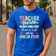 Teacher Besties Matching Teacher Besties Men's Casual T-Shirt Royal Blue Teacher Besties Matching Teacher Besties Men's Casual T-Shirt Royal Blue