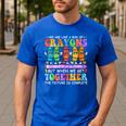 Teacher We Are Like A Box Of Crayons Back To School Men Women Kids Men's Casual T-Shirt Royal Blue Teacher We Are Like A Box Of Crayons Back To School Men Women Kids Men's Casual T-Shirt Royal Blue