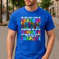 Teacher We Are Like A Box Of Crayons Back To School Men's Casual T-Shirt Royal Blue Teacher We Are Like A Box Of Crayons Back To School Men's Casual T-Shirt Royal Blue