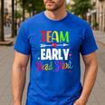 Teacher Early Childhood Education Preschool Head Start Crew Men's Casual T-Shirt Royal Blue Teacher Early Childhood Education Preschool Head Start Crew Men's Casual T-Shirt Royal Blue