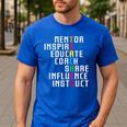 Teacher Inspirational Educator Favorite School Teacher Men Women Girls Kids Men's Casual T-Shirt Royal Blue