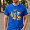 Teacher Life Back To School It's A Great A Day To Be A Lion Men's Casual T-Shirt Royal Blue Teacher Life Back To School It's A Great A Day To Be A Lion Men's Casual T-Shirt Royal Blue