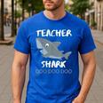 Teacher Shark Shirt Christmas Idea For Him Her Men's Casual T-Shirt Royal Blue Teacher Shark Shirt Christmas Idea For Him Her Men's Casual T-Shirt Royal Blue