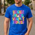 Teacher Of The Visually Impaired Blindness Awareness Men's Casual T-Shirt Royal Blue Teacher Of The Visually Impaired Blindness Awareness Men's Casual T-Shirt Royal Blue