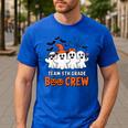 Team 5th Grade Boo Crew Halloween Teacher Student Costume Men's Casual T-Shirt Royal Blue Team 5th Grade Boo Crew Halloween Teacher Student Costume Men's Casual T-Shirt Royal Blue