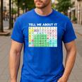 Tell Me About It Speech Language Pathology AAC Sped Teacher Men's Casual T-Shirt Royal Blue Tell Me About It Speech Language Pathology AAC Sped Teacher Men's Casual T-Shirt Royal Blue