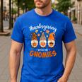 Thanksgiving Shirts For Women With My Gnomies Teachers Gnome Men's Casual T-Shirt Royal Blue Thanksgiving Shirts For Women With My Gnomies Teachers Gnome Men's Casual T-Shirt Royal Blue