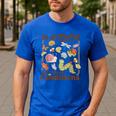 We All Thrive Under Different Conditions SPED Teacher Men's Casual T-Shirt Royal Blue We All Thrive Under Different Conditions SPED Teacher Men's Casual T-Shirt Royal Blue