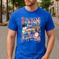 Tis The Season For Inclusion Christmas Sped Teacher Men's Casual T-Shirt Royal Blue Tis The Season For Inclusion Christmas Sped Teacher Men's Casual T-Shirt Royal Blue