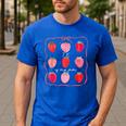 TK Is My Jam Transitional Kindergarten TK Teacher Strawberry Men's Casual T-Shirt Royal Blue TK Is My Jam Transitional Kindergarten TK Teacher Strawberry Men's Casual T-Shirt Royal Blue