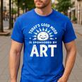 Today’s Good Mood Is Sponsored By Art Teacher Sun Tee Men's Casual T-Shirt Royal Blue Today’s Good Mood Is Sponsored By Art Teacher Sun Tee Men's Casual T-Shirt Royal Blue