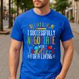 Toddler Negotiator Preschool Teacher Humor Babysitters Men's Casual T-Shirt Royal Blue Toddler Negotiator Preschool Teacher Humor Babysitters Men's Casual T-Shirt Royal Blue