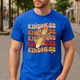Unity Day Orange Kindness Teacher Bow Anti Bullying Be Kind Men's Casual T-Shirt Royal Blue Unity Day Orange Kindness Teacher Bow Anti Bullying Be Kind Men's Casual T-Shirt Royal Blue