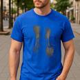 Violin Player Instrument Music Teacher Musical Violinist Men's Casual T-Shirt Royal Blue Violin Player Instrument Music Teacher Musical Violinist Men's Casual T-Shirt Royal Blue