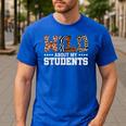 Wild About My Students Shirt Animals Teacher Men's Casual T-Shirt Royal Blue Wild About My Students Shirt Animals Teacher Men's Casual T-Shirt Royal Blue