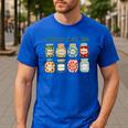 Women Literacy Is My Jam Literacy Teacher Reading Teacher Men's Casual T-Shirt Royal Blue Women Literacy Is My Jam Literacy Teacher Reading Teacher Men's Casual T-Shirt Royal Blue