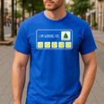 I Am Working For Christmas Break Teacher Christmas Men's Casual T-Shirt Royal Blue I Am Working For Christmas Break Teacher Christmas Men's Casual T-Shirt Royal Blue
