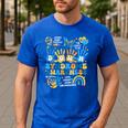 World Down Syndrome Day Awareness T21 Teacher Women Men Kids Men's Casual T-Shirt Royal Blue World Down Syndrome Day Awareness T21 Teacher Women Men Kids Men's Casual T-Shirt Royal Blue