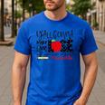 Y'All Gonna Make Me Lose My Mind Up Here Teacher Men's Casual T-Shirt Royal Blue Y'All Gonna Make Me Lose My Mind Up Here Teacher Men's Casual T-Shirt Royal Blue