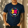 3K Team & Teacher Squad Threes Crew PreK Elementary Team Men's Casual T-Shirt Navy 3K Team & Teacher Squad Threes Crew PreK Elementary Team Men's Casual T-Shirt Navy