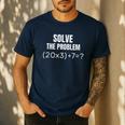 67 Meme PEMDAS Elementary Math Teacher Joke Brainrot Premium Tri-Blend Men's Casual T-Shirt Navy 67 Meme PEMDAS Elementary Math Teacher Joke Brainrot Premium Tri-Blend Men's Casual T-Shirt Navy