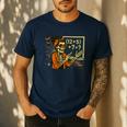 67 Teacher Halloween Skeleton Six Seven Meme Math Men's Casual T-Shirt Navy 67 Teacher Halloween Skeleton Six Seven Meme Math Men's Casual T-Shirt Navy