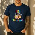 Art Is My Superpower Art Teacher Men's Casual T-Shirt Navy