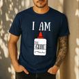 Art Teacher T-Shirt I Am The Glue Men's Casual T-Shirt Navy Art Teacher T-Shirt I Am The Glue Men's Casual T-Shirt Navy
