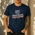 ASL Is My Superpower ASL Teacher Shirt T-Shirt Men's Casual T-Shirt Navy ASL Is My Superpower ASL Teacher Shirt T-Shirt Men's Casual T-Shirt Navy