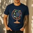 Awesome Teachers T Shirt Teaching Future Leaders Globe For Men Women Men's Casual T-Shirt Navy Awesome Teachers T Shirt Teaching Future Leaders Globe For Men Women Men's Casual T-Shirt Navy