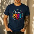 Back To School Teachers Crew Students Team ESOL Teacher Men's Casual T-Shirt Navy Back To School Teachers Crew Students Team ESOL Teacher Men's Casual T-Shirt Navy