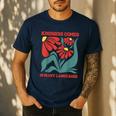 Boho Flower ESL Teacher Kindness Comes In Many Languages Men's Casual T-Shirt Navy Boho Flower ESL Teacher Kindness Comes In Many Languages Men's Casual T-Shirt Navy