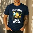 Bumble Bee Squad Honey Bumblebee Teacher Team Group Men's Casual T-Shirt Navy Bumble Bee Squad Honey Bumblebee Teacher Team Group Men's Casual T-Shirt Navy