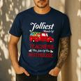 Bunch Of Teachers This Side Of The Nuthouse Xmas Men's Casual T-Shirt Navy Bunch Of Teachers This Side Of The Nuthouse Xmas Men's Casual T-Shirt Navy