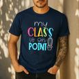 Cactus Teacher Shirt Cute Teacher Shirt Men's Casual T-Shirt Navy Cactus Teacher Shirt Cute Teacher Shirt Men's Casual T-Shirt Navy