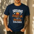 You Cannot Scare Me I'm An Toddler Teacher Halloween Men Women Kids Men's Casual T-Shirt Navy You Cannot Scare Me I'm An Toddler Teacher Halloween Men Women Kids Men's Casual T-Shirt Navy
