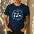 I Can't Even Math Science Teacher Mathematics Numbers Pun Men's Casual T-Shirt Navy I Can't Even Math Science Teacher Mathematics Numbers Pun Men's Casual T-Shirt Navy