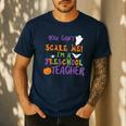 You Cant Scare Me Im A Preschool Teacher Men's Casual T-Shirt Navy You Cant Scare Me Im A Preschool Teacher Men's Casual T-Shirt Navy