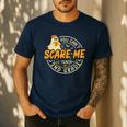 You Can't Scare Me I Teach 2nd Grade Teacher Halloween Ghost Men's Casual T-Shirt Navy You Can't Scare Me I Teach 2nd Grade Teacher Halloween Ghost Men's Casual T-Shirt Navy