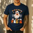 You Cant Scare Me I Teach Pre-K Teacher Halloween Men's Casual T-Shirt Navy You Cant Scare Me I Teach Pre-K Teacher Halloween Men's Casual T-Shirt Navy