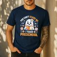 You Can't Scare Me I Teach Preschool Teacher Halloween Men's Casual T-Shirt Navy You Can't Scare Me I Teach Preschool Teacher Halloween Men's Casual T-Shirt Navy