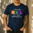 Chemisty Science Teacher Periodic Table Halloween Men's Casual T-Shirt Navy Chemisty Science Teacher Periodic Table Halloween Men's Casual T-Shirt Navy