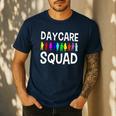 Childcare Daycare Squad Daycare Teacher Men Women Men's Casual T-Shirt Navy