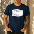 Composition Notebook Halloween Costume Teacher Student Men's Casual T-Shirt Navy Composition Notebook Halloween Costume Teacher Student Men's Casual T-Shirt Navy