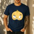 The Cool Bean Good Egg Teacher Halloween Costume Food Group Men's Casual T-Shirt Navy The Cool Bean Good Egg Teacher Halloween Costume Food Group Men's Casual T-Shirt Navy